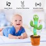 Танцуващ и пеещ кактус Cactus, говореща интерактивна играчка

, снимка 2