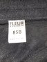 FLEAUR 85 В Черен корсет с бяла бродерия с жартиери за чорапи , снимка 7