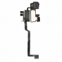Нов Лентов кабел + Слушалка / Микрофон  iPhone XR, снимка 1 - Резервни части за телефони - 36230080