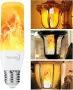 
Нов Комплект Крушка с пламък E27 с ефект на пламък, трептяща 3.5W LED за външна употреба, снимка 4