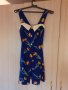 Копринена нежна рокля на цветя с презрамки, снимка 1 - Детски рокли и поли - 41616200