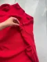 Дамска червена рокля с едно рамо, снимка 4