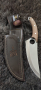 Ловджийски нож  със специална кания / Ръчна изработка, снимка 4