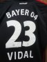 Bayer Leverkusen Arturo Vidal Adidas оригинална футболна тениска фланелка Байер Леверкузен Видал , снимка 3