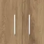 vidaXL Стойка за аквариум, дъб, 81x36x73 см, инженерно дърво, снимка 8