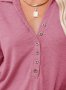 Дамска едноцветна блуза с копчета и дълъг ръкав, 5цвята - 023, снимка 4