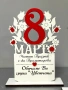 Плакет за 8-ми март, снимка 1