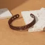 Медна магнитна гривна, снимка 1