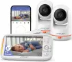Чисто нов бебефон с 2 броя 2K камери и 5" монитор Jeeber VB805Pro – WiFi / Мобилно приложение , снимка 1