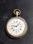 Швейцарски СРЕБЪРЕН джобен часовник 1901г.  - 6 РУБИНА -  ПРОМОЦИЯ, снимка 1