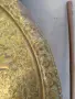 Много голям стар месингов поднос/тава/синия, снимка 10