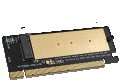 Akasa M.2 SSD към PCIe адаптерна карта + радиатор за охлаждане16, снимка 1