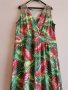 ДЪЛГА СТРАХОТНА РОКЛЯ СВЕЖИ ЦВЕТОВЕ 2XL, снимка 3