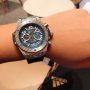 Мъжки часовник Hublot Big Bang Unico Carbon с кварцов механизъм, снимка 2