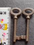 Два стари ключа от соца за КОЛЕКЦИЯ ДЕКОРАЦИЯ БИТОВ КЪТ 41021, снимка 3