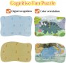 Нов комплект Дървени пъзели Животни образователна играчка за деца 3+, снимка 4