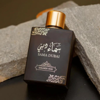 Луксозен арабски парфюм Suroori Sama Dubai Golden OUD 100ml  Ветривер, ванилия,Жасмин, люляк, манго, снимка 1 - Унисекс парфюми - 44757213