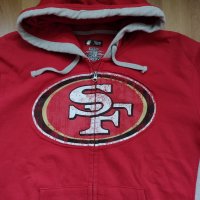 NFL San Francisco 49ers - мъжки суичър с качулка размер  XL, снимка 4 - Суичъри - 39560714