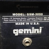 Тонколони Gemini GSM-3055, снимка 4 - Тонколони - 40494161