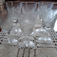 Кристални чаши за ракия,аператив, снимка 4 - Чаши - 44707925