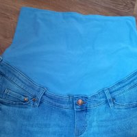 Дънки за бременни H&M Skinny Ankle Jeans High Rib Mama размер 46, снимка 8 - Дрехи за бременни - 41979144