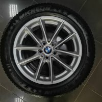 17" BMW Джанти Style 618 Гуми Michelin Alpine 5 Датчици G22 G23 G26 G30 G31 i4, снимка 3 - Гуми и джанти - 42395825