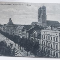 Стара черно-бяла картичка Берлин 1928, снимка 1 - Филателия - 44326397