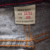 Дънков панталон Zara 152/158, снимка 3 - Детски панталони и дънки - 36490521