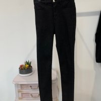 Черен панталон тип дънки размер 36(S), снимка 7 - Дънки - 44259762