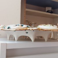 Порцеланова фруктиера ''Каподимонте''Capodimonte Porcelain, снимка 10 - Антикварни и старинни предмети - 41580483