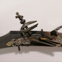 Стара кремъчна пушка , снимка 2 - Антикварни и старинни предмети - 41636908