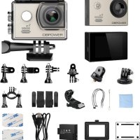 WIFI екшън камера с  аксесоари DBPOWER EX5000, снимка 1 - Камери - 44237015