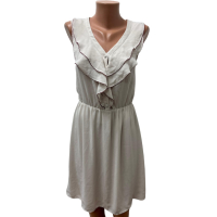 Елегантна рокля LIU JO размер XS розова - бежова, снимка 1 - Рокли - 44585634