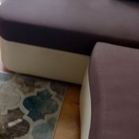 Ъглов диван с лежанка запазен, снимка 6 - Дивани и мека мебел - 41097594