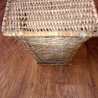 Стара голяма плетена кошница, снимка 5 - Други стоки за дома - 36396797