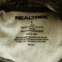 REALTREE - мъжки ловен суичър, размер L, снимка 4 - Екипировка - 42224426