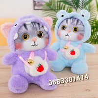 Плюшени облечени котета в различни цветове , снимка 7 - Плюшени играчки - 42547858