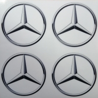 Стикери за джанти/тасове Мерцедес Mercedes  Налични са още за маркире : БМВ Ауди Фолксваген Волво То, снимка 1 - Аксесоари и консумативи - 36113797