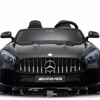Акумулаторна кола двуместен Mercedes GT R Licensed 2X12V ,MP4, с меки гуми, снимка 3 - Детски велосипеди, триколки и коли - 34367860