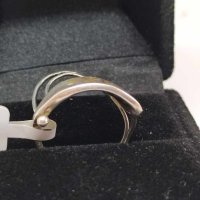 Сребърен пръстен с Опал-2,73гр/925, снимка 4 - Пръстени - 44476858