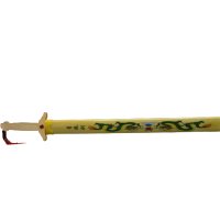 Дървен самурайски меч с дракони играчка, снимка 1 - Други - 41695721