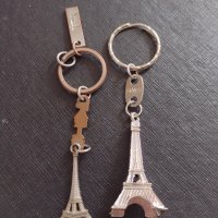 2 ключодържателя Айфеловата кула Париж много красив дизайн подходящ аксесоар за раница 12518, снимка 1 - Други - 40796436