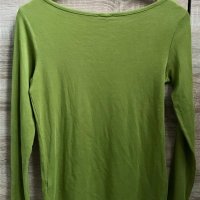 Зелена блуза Tom Tailor, снимка 4 - Блузи с дълъг ръкав и пуловери - 38705410
