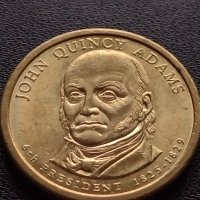 Възпоменателна монета 1 долар JOHN QUINCY ADAMS 6 президент на САЩ (1825-1829) за КОЛЕКЦИЯ 38105, снимка 8 - Нумизматика и бонистика - 40765266