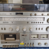 Vintage ретро стерио система Hitachi SDT-2000 с колони, снимка 3 - Антикварни и старинни предмети - 44526211