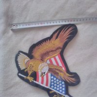Текстилна емблема орел, снимка 1 - Спортна екипировка - 44386194