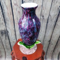 Голяма ваза "Горско цвете", снимка 2 - Вази - 41264340