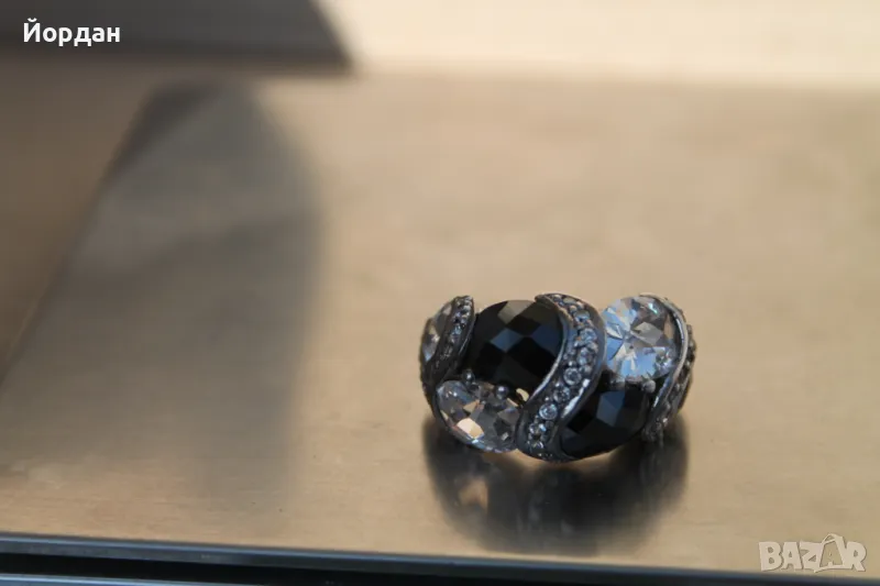 Дамски сребърен пръстен, снимка 1