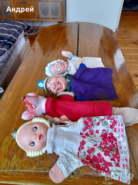 Стари кукли за куклен театър, снимка 1