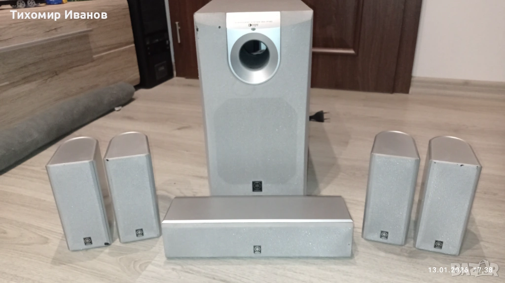 Комплект колони за домашно кино Yamaha P130, снимка 1